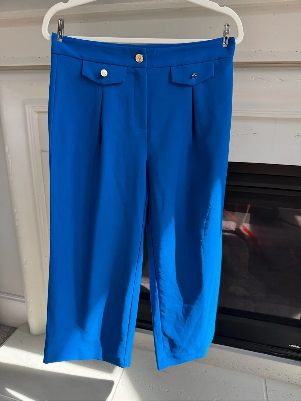 Michael Kors Cobalt Blue Cropped Pants